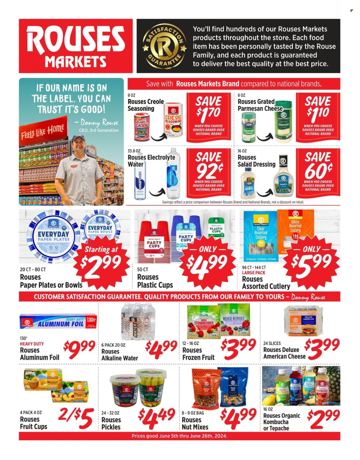 Rouses Markets ad - 06/05/2024 - 06/26/2024. Page 1
