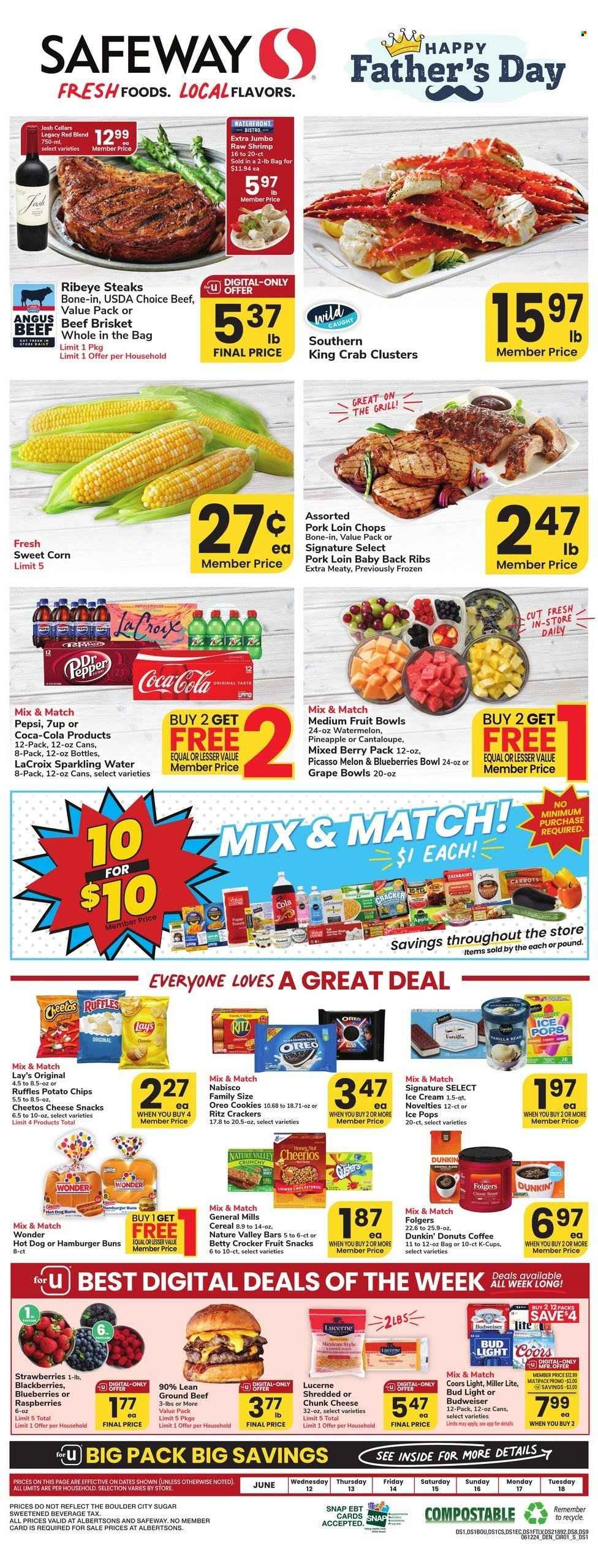 Safeway ad - 06/12/2024 - 06/18/2024. Page 1