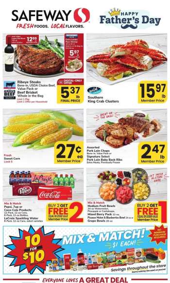 Safeway Flyer - 06/12/2024 - 06/18/2024.