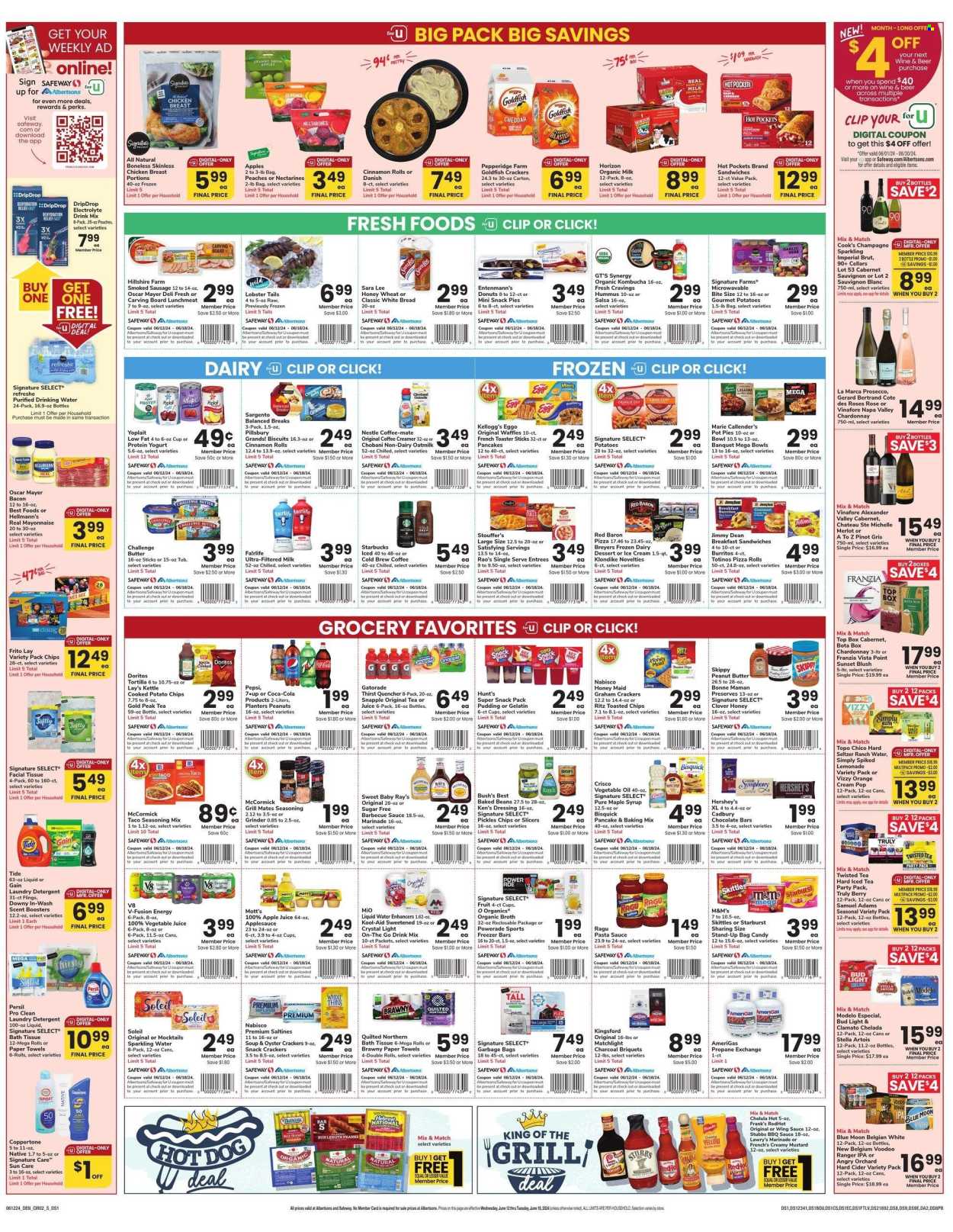 Safeway ad - 06/12/2024 - 06/18/2024. Page 2