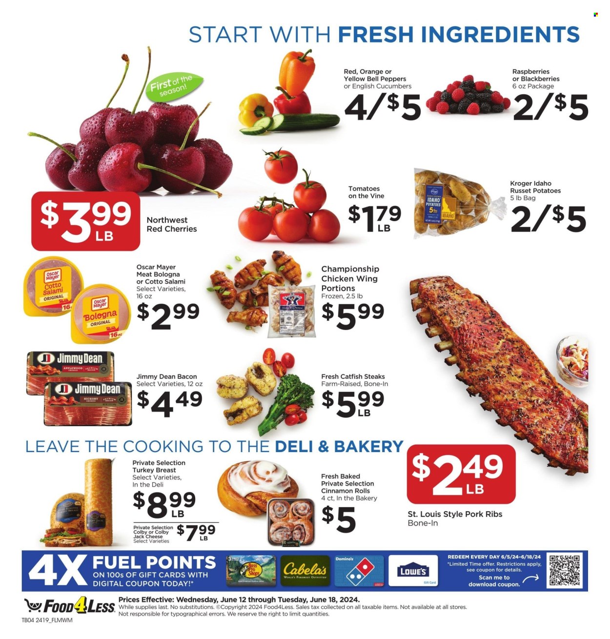 Food 4 Less ad - 06/12/2024 - 06/18/2024. Page 6