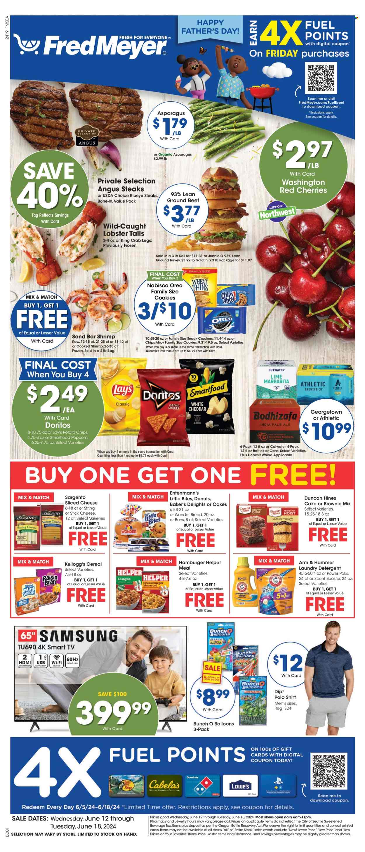 Fred Meyer ad - 06/12/2024 - 06/18/2024. Page 1