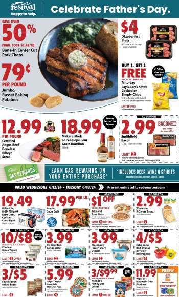 Festival Foods Flyer - 06/12/2024 - 06/18/2024.