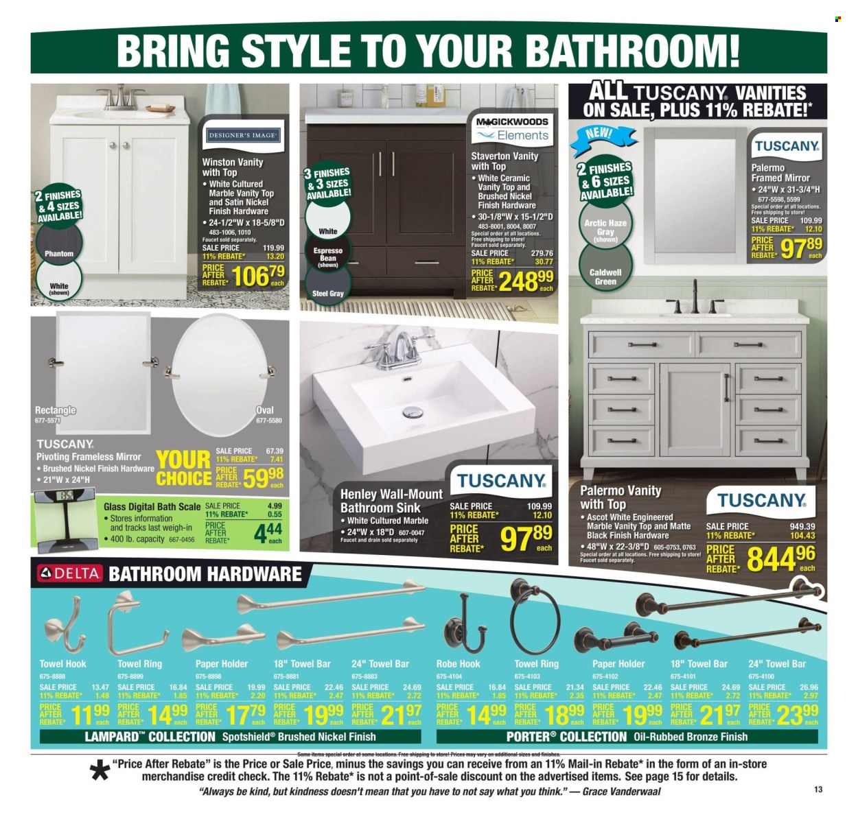 Menards ad - 06/13/2024 - 06/23/2024. Page 23