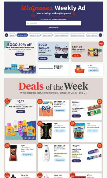 Walgreens Flyer - 06/16/2024 - 06/22/2024.