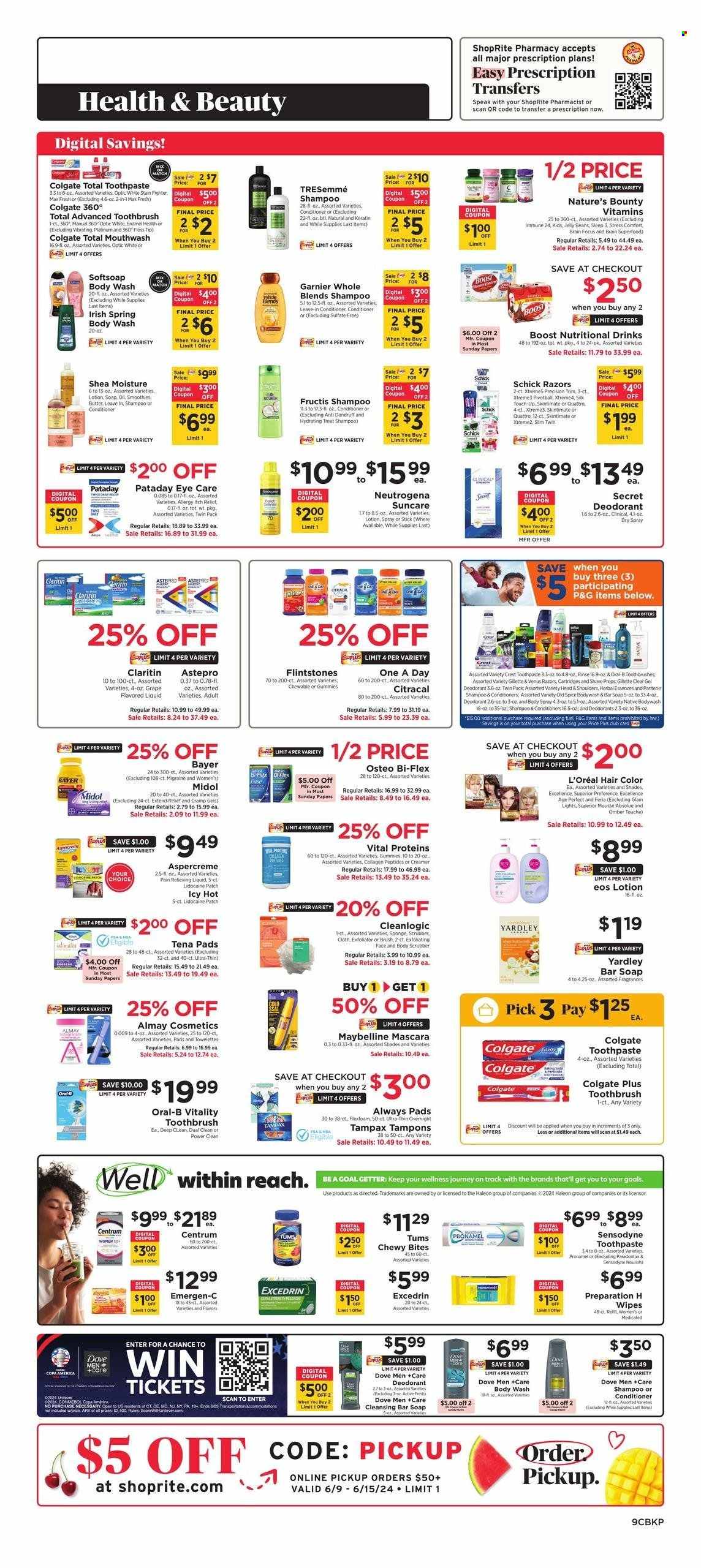 ShopRite ad - 06/09/2024 - 06/15/2024. Page 9