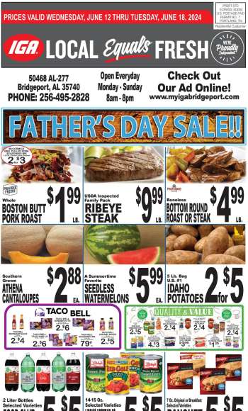 IGA Flyer - 06/12/2024 - 06/18/2024.