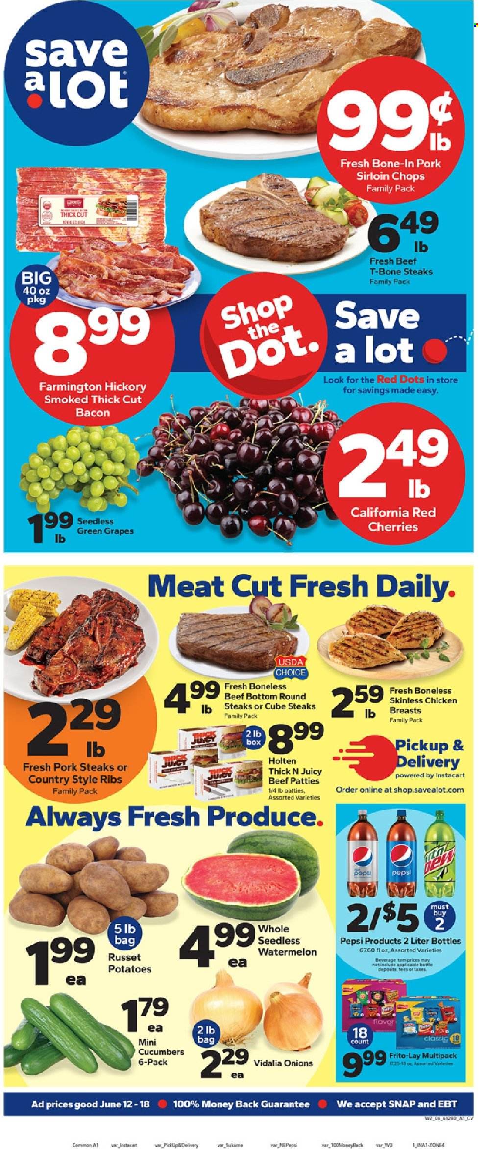 Save a Lot ad - 06/12/2024 - 06/18/2024. Page 1