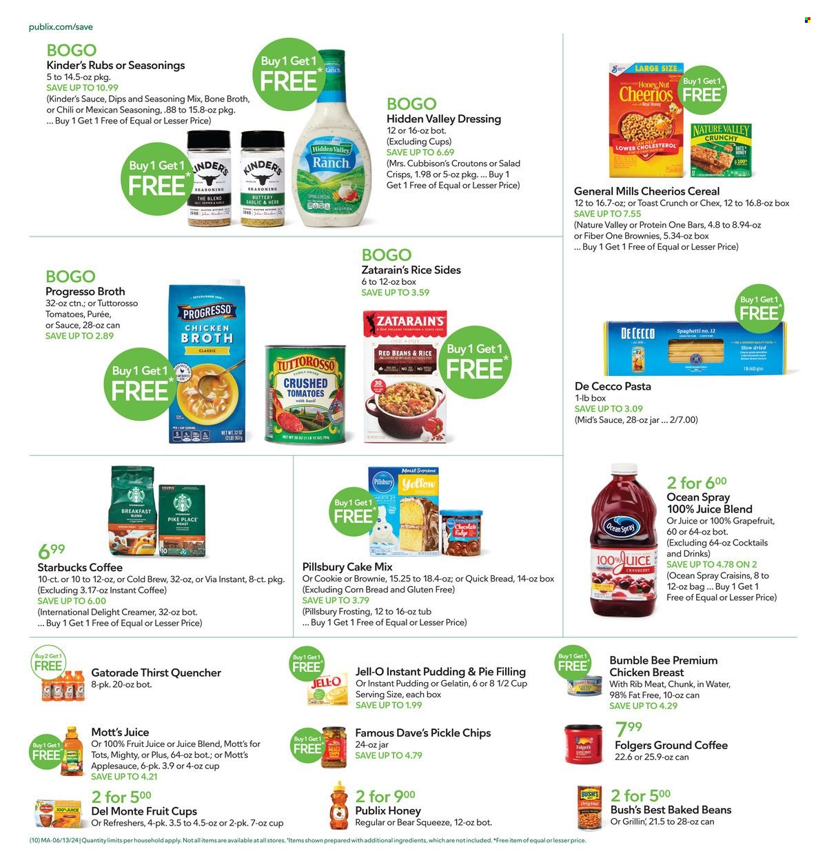 Publix ad - 06/13/2024 - 06/19/2024. Page 10
