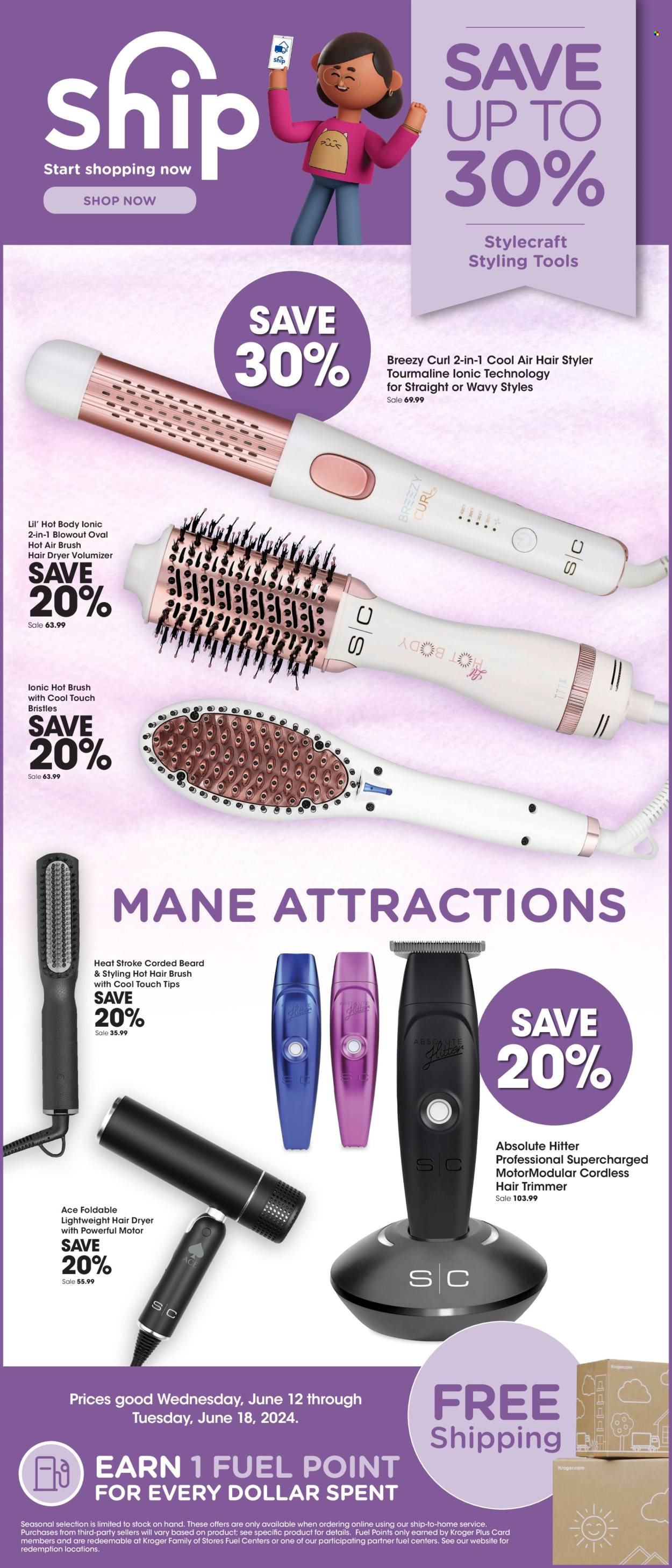Fred Meyer ad - 06/12/2024 - 06/18/2024. Page 1