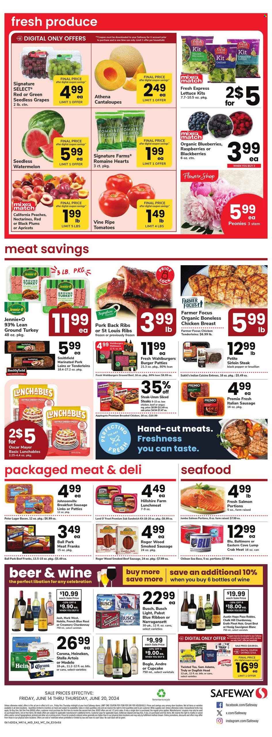 Safeway ad - 06/14/2024 - 06/20/2024. Page 4
