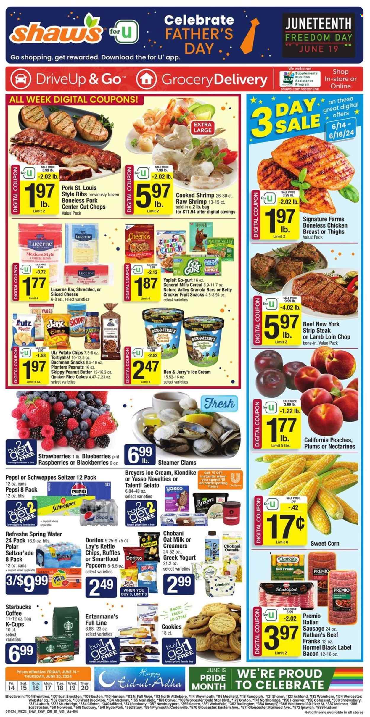 Shaw’s ad - 06/14/2024 - 06/20/2024. Page 1