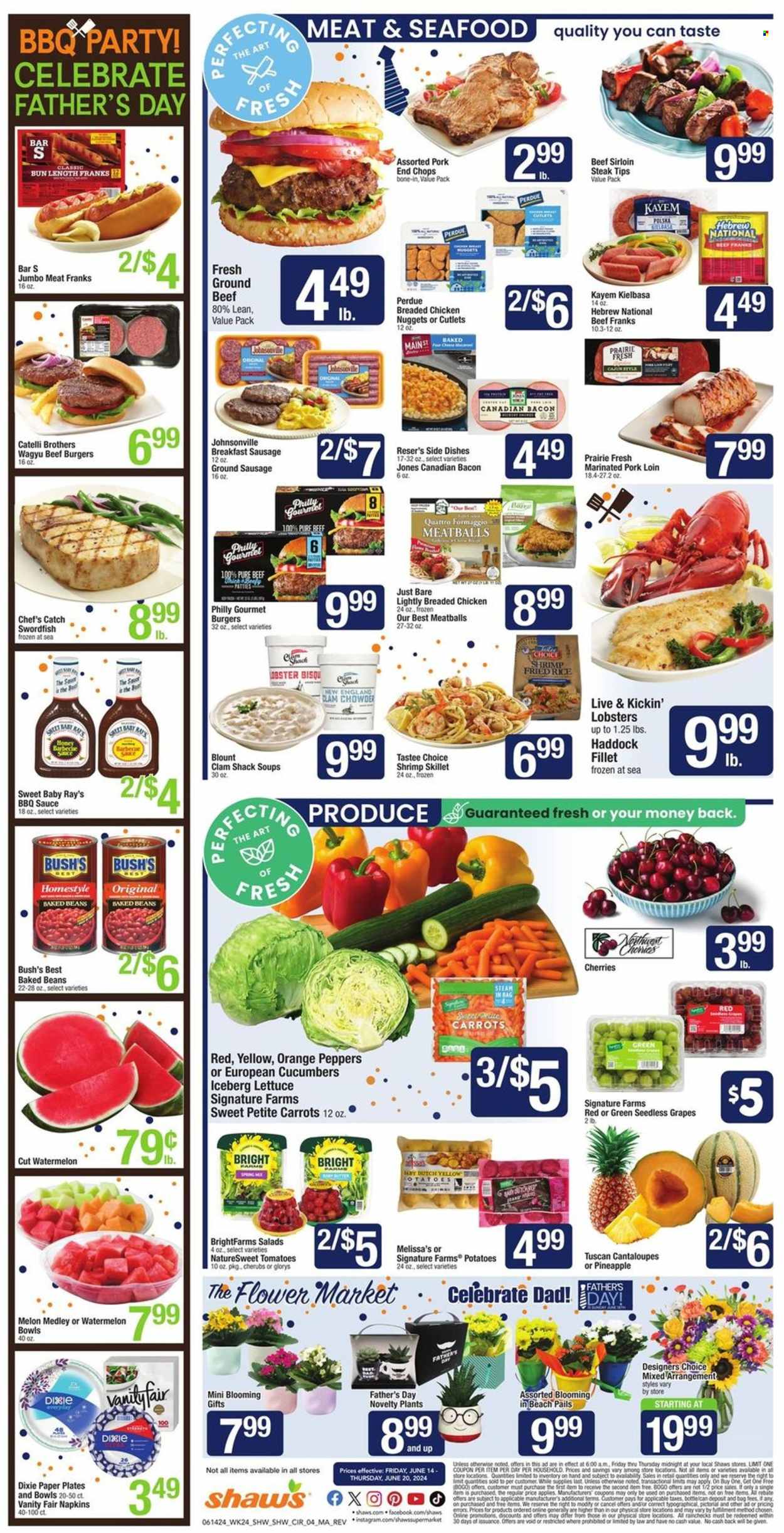Shaw’s ad - 06/14/2024 - 06/20/2024. Page 4