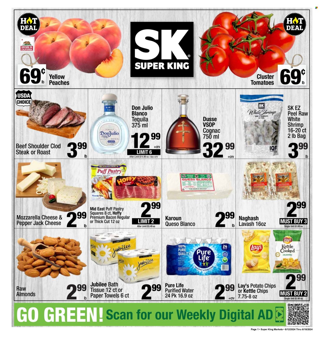 Super King Markets ad - 06/12/2024 - 06/18/2024. Page 1