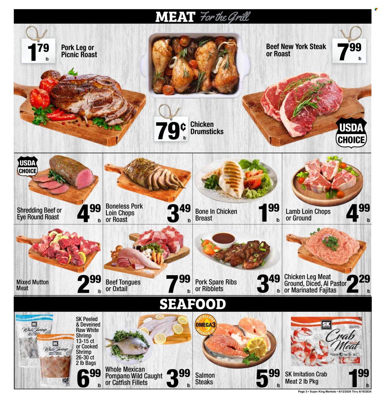 Super King Markets ad - 06/12/2024 - 06/18/2024. Page 5