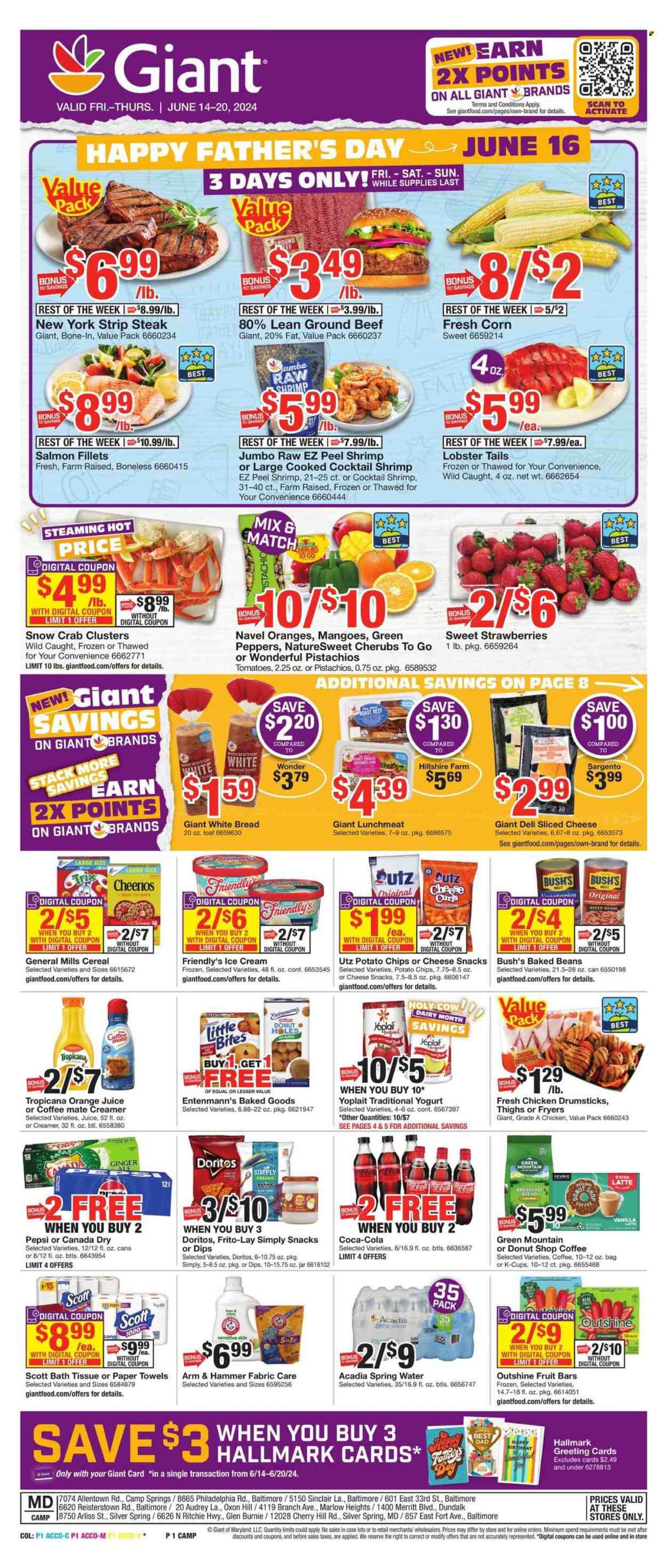 Giant Food ad - 06/14/2024 - 06/20/2024. Page 1