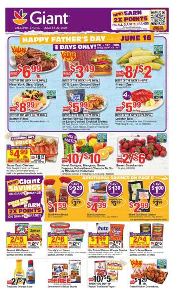 Giant Food Flyer - 06/14/2024 - 06/20/2024.
