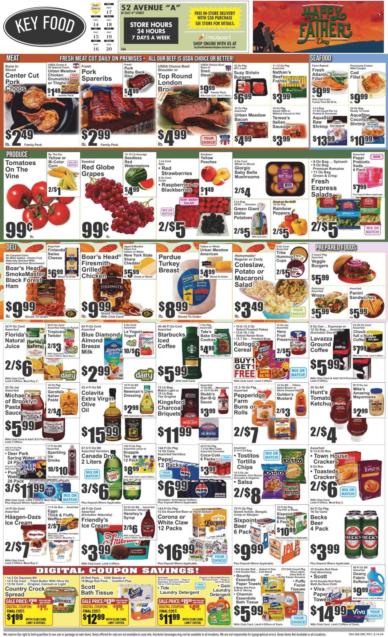 Key Food ad - 06/14/2024 - 06/20/2024. Page 1