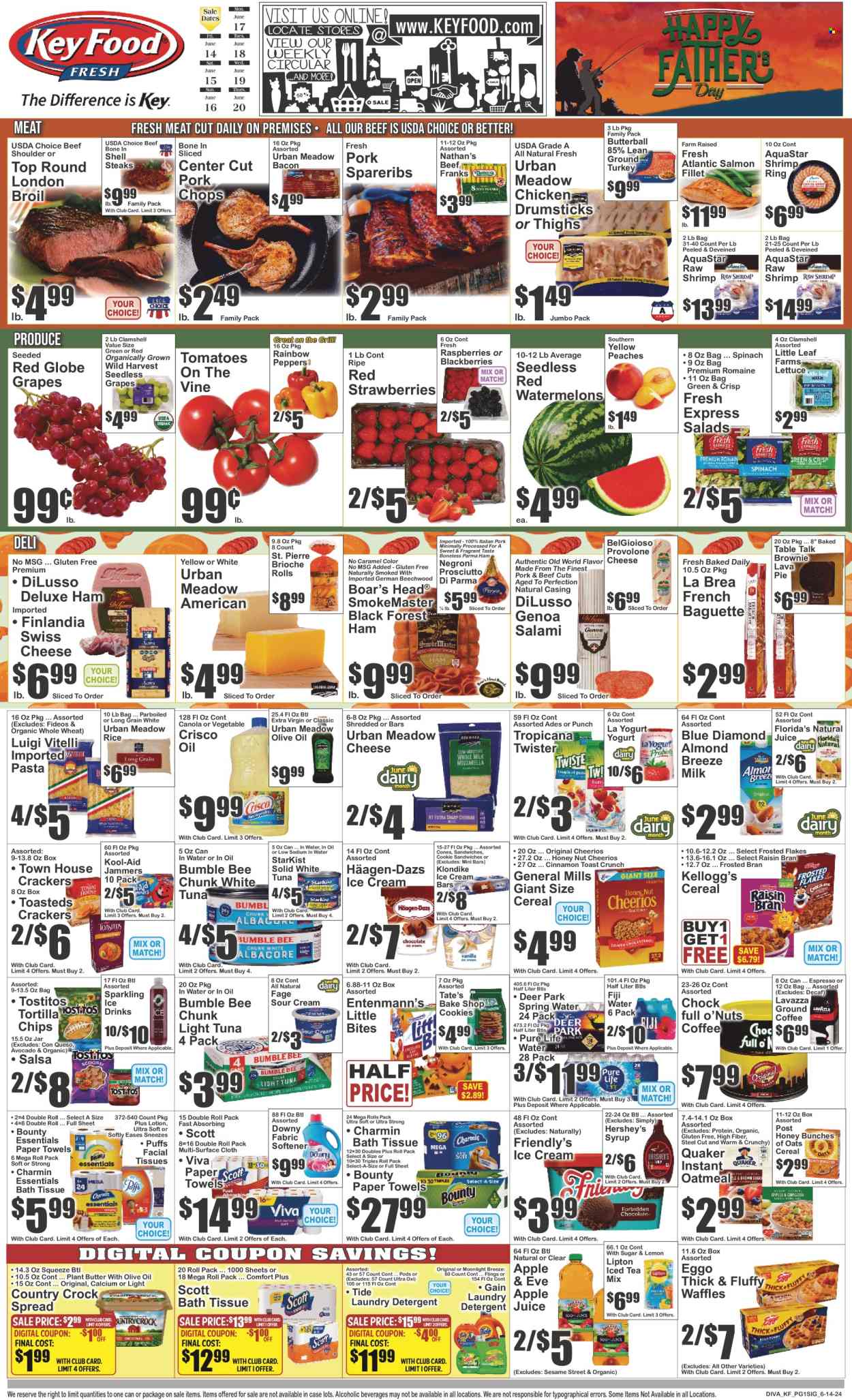 Key Food ad - 06/14/2024 - 06/20/2024. Page 1