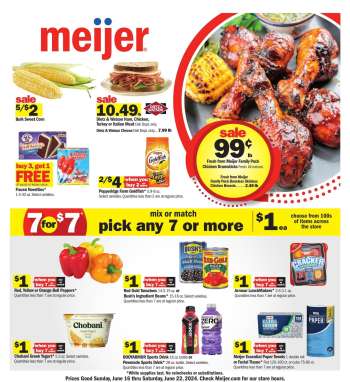 Meijer Flyer - 06/16/2024 - 06/22/2024.
