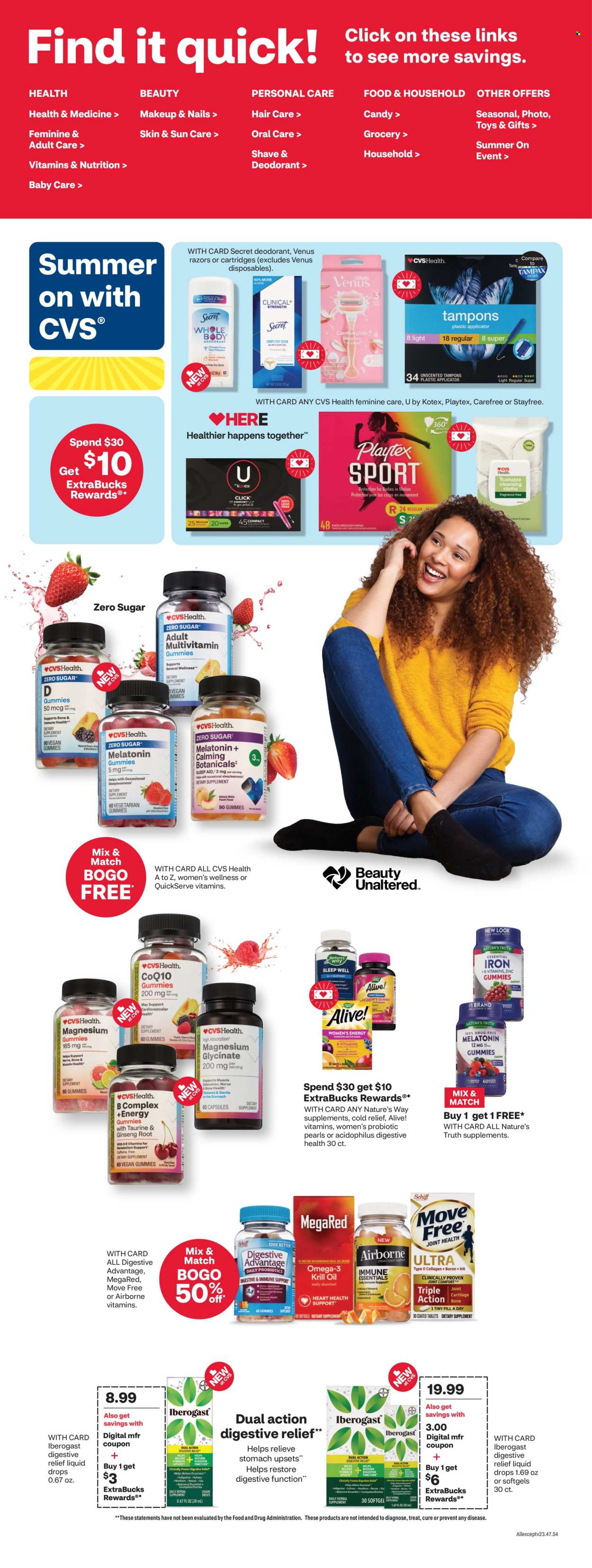 CVS Pharmacy ad - 06/16/2024 - 06/22/2024. Page 4