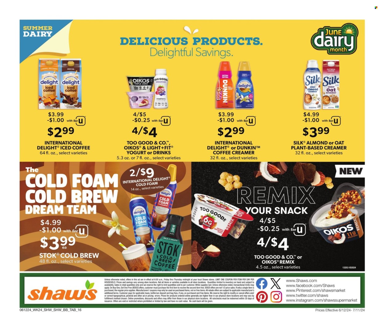 Shaw’s ad - 06/12/2024 - 07/11/2024. Page 16