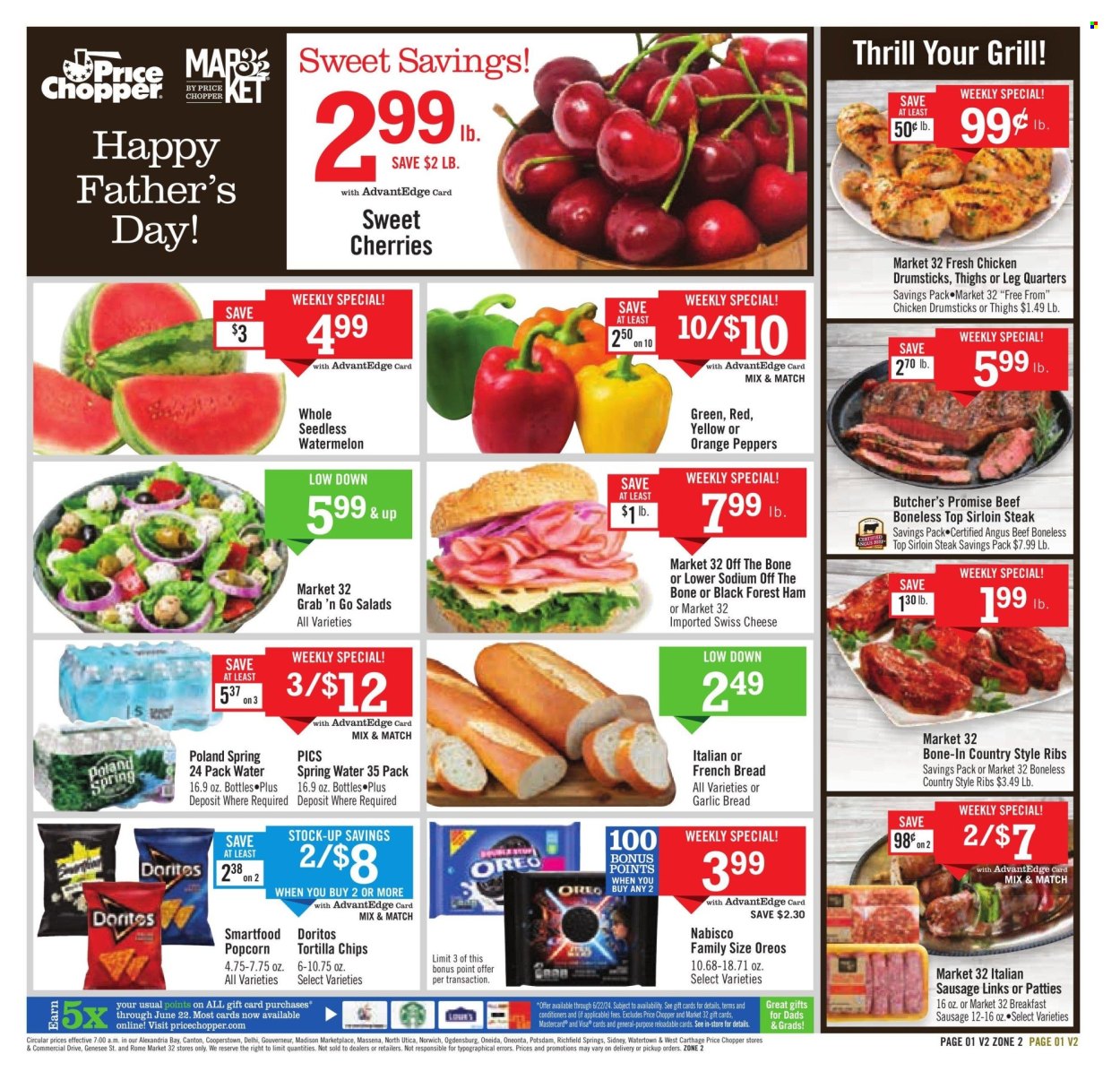 Price Chopper ad - 06/16/2024 - 06/22/2024. Page 1