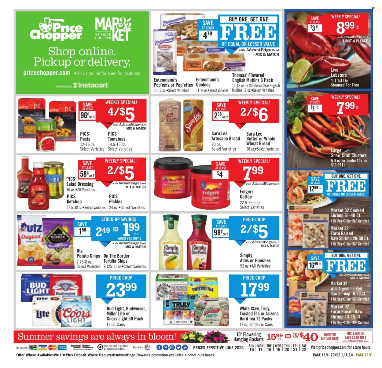 Price Chopper ad - 06/16/2024 - 06/22/2024. Page 12