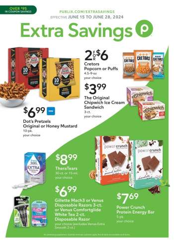 Publix Flyer - 06/15/2024 - 06/28/2024.