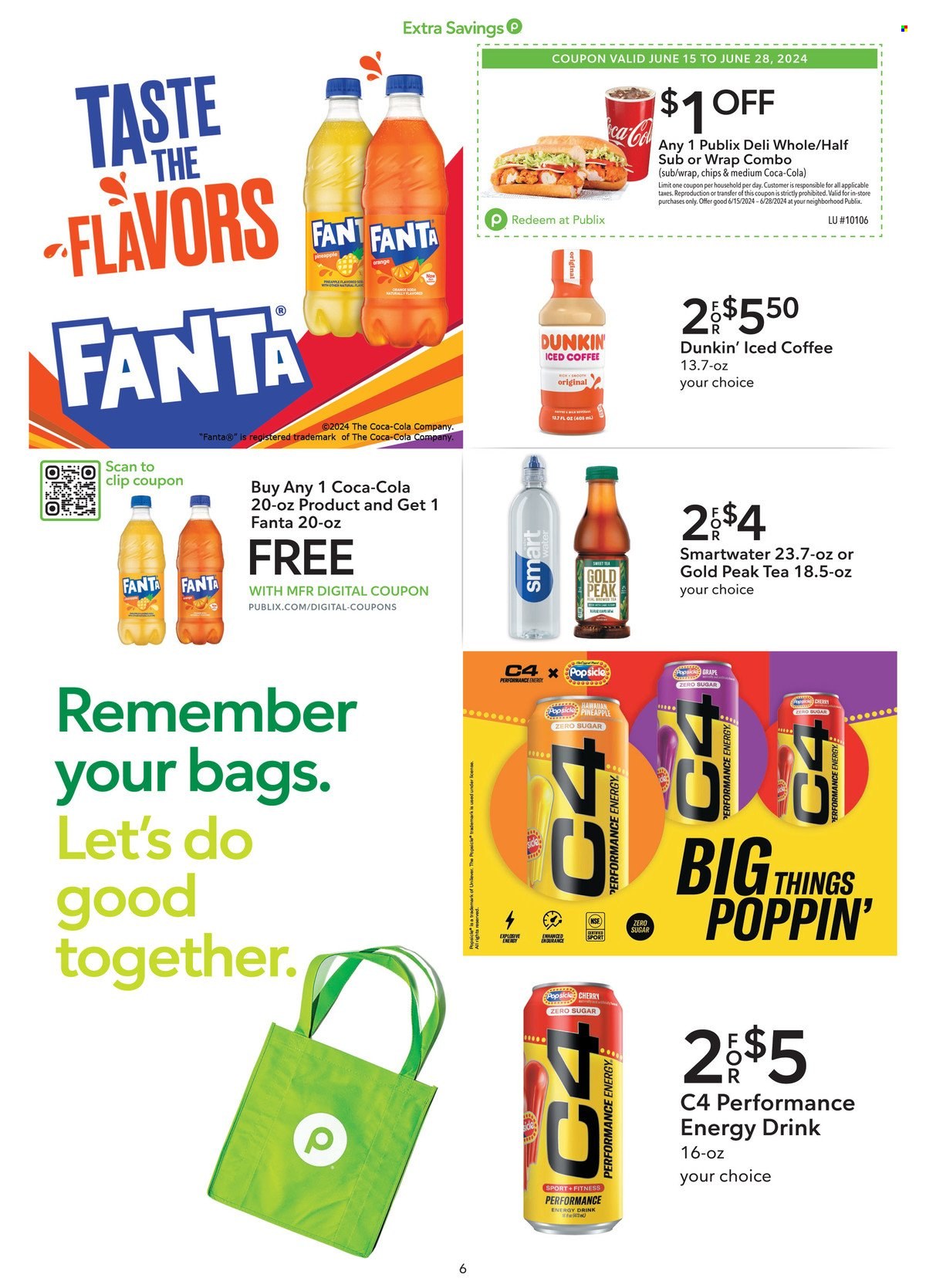 Publix ad - 06/15/2024 - 06/28/2024. Page 6