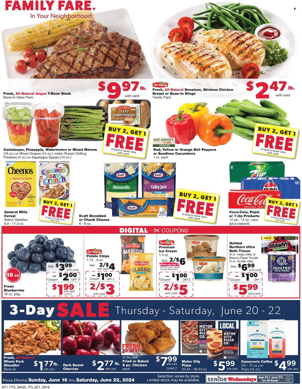 Family Fare ad - 06/16/2024 - 06/22/2024. Page 1