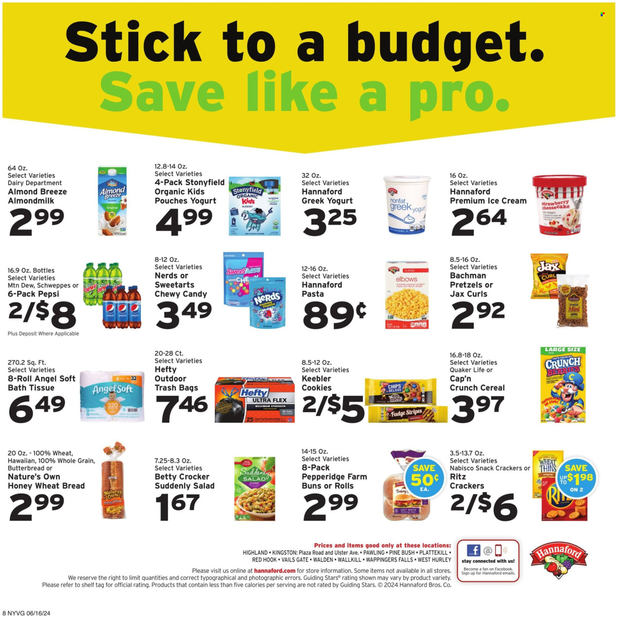 Hannaford ad - 06/16/2024 - 06/22/2024. Page 8