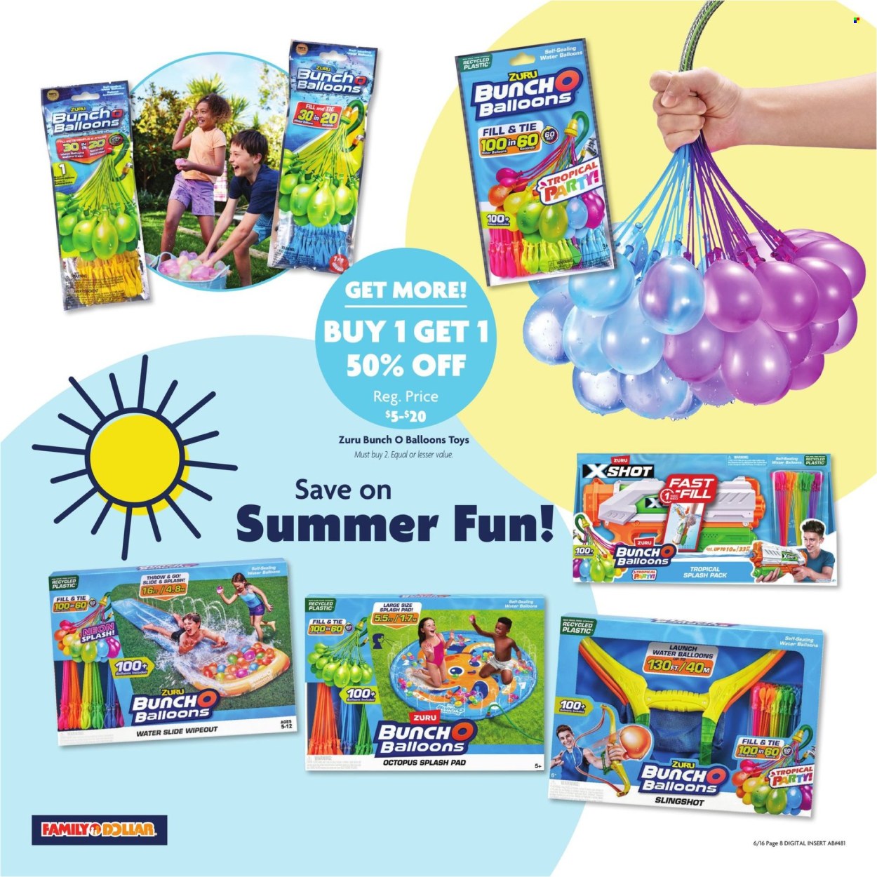 Family Dollar ad - 06/16/2024 - 06/22/2024. Page 9