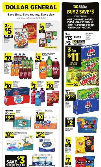 Dollar General Flyer - 06/16/2024 - 06/22/2024.