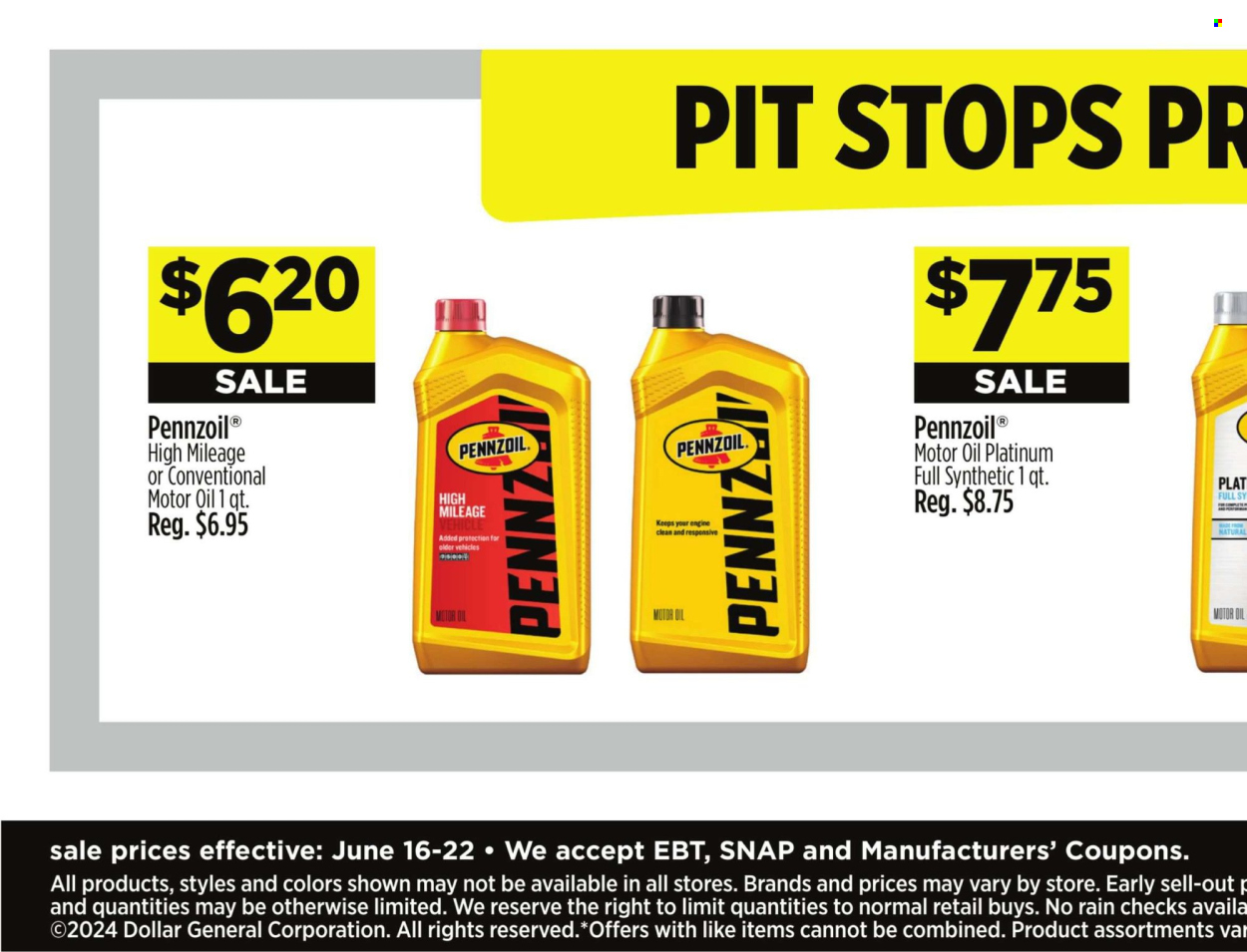 Dollar General ad - 06/16/2024 - 06/22/2024. Page 14