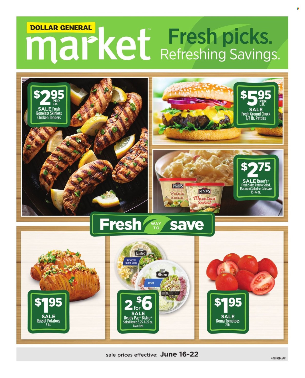 Dollar General ad - 06/16/2024 - 06/22/2024. Page 1