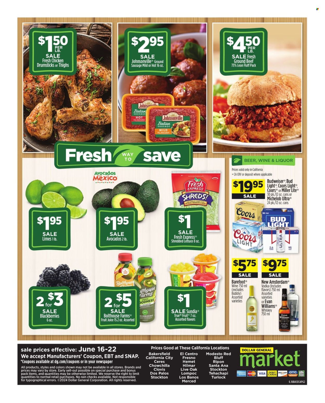 Dollar General ad - 06/16/2024 - 06/22/2024. Page 2