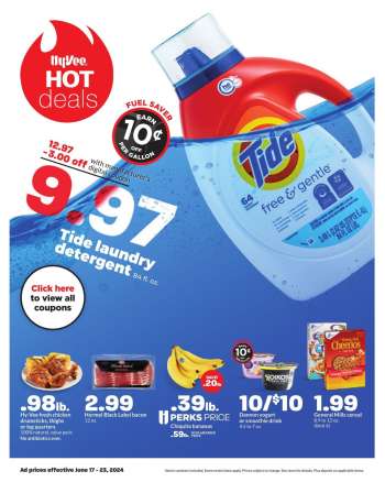 Hy-Vee Flyer - 06/17/2024 - 06/23/2024.