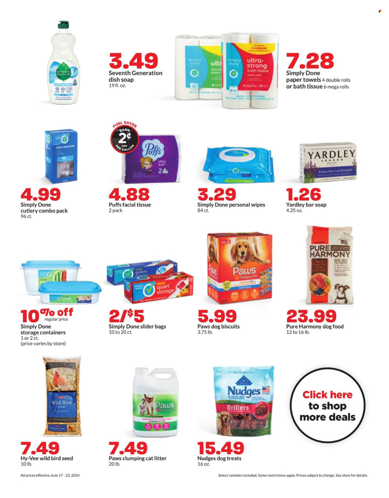 Hy-Vee ad - 06/17/2024 - 06/23/2024. Page 29