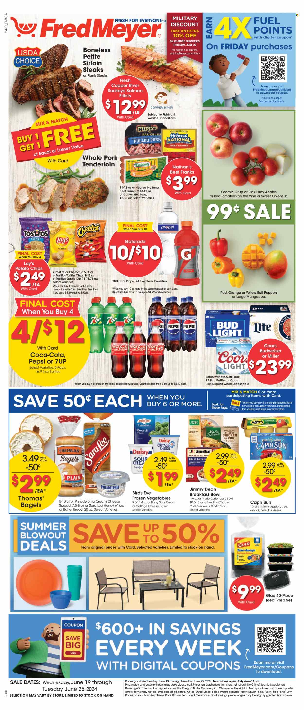 Fred Meyer ad - 06/19/2024 - 06/25/2024. Page 1