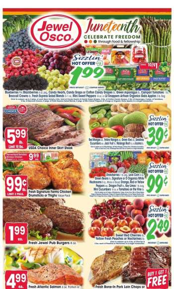 Jewel Osco Flyer - 06/19/2024 - 06/25/2024.