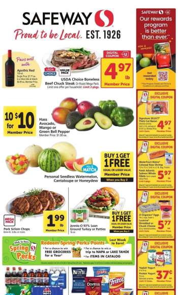 Safeway Flyer - 06/19/2024 - 06/25/2024.