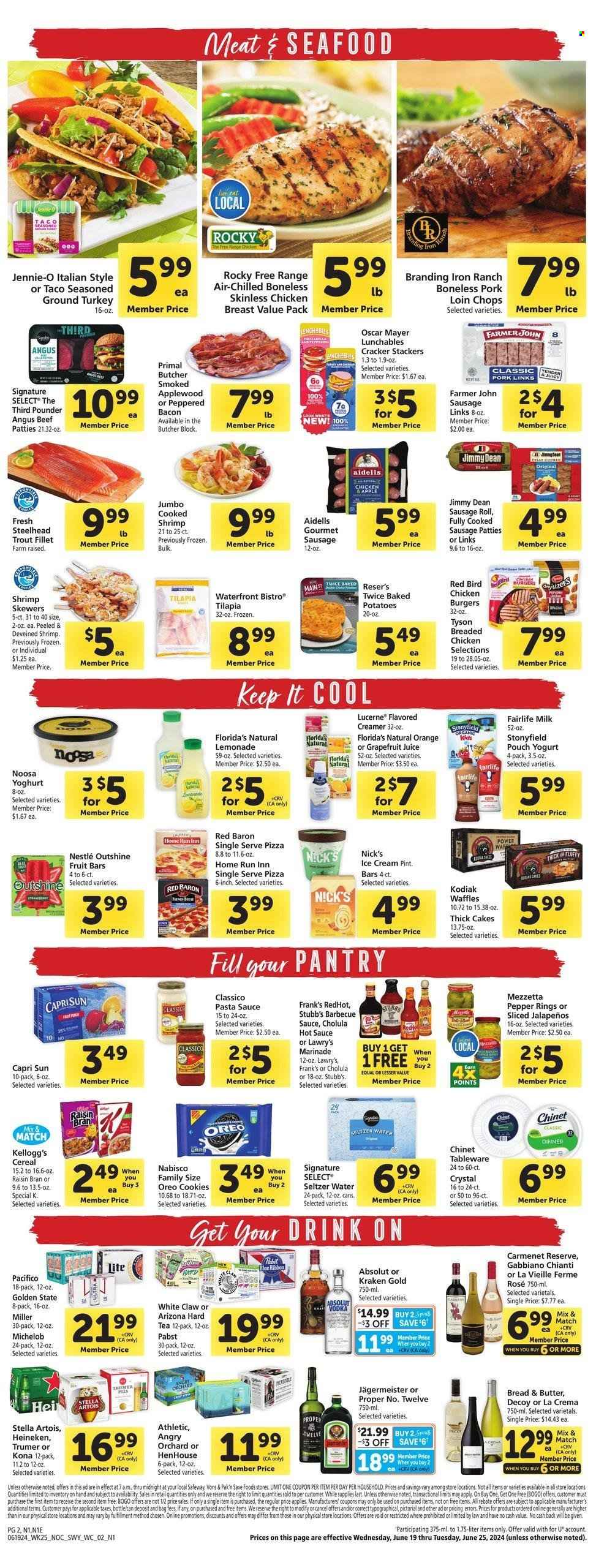 Safeway ad - 06/19/2024 - 06/25/2024. Page 2
