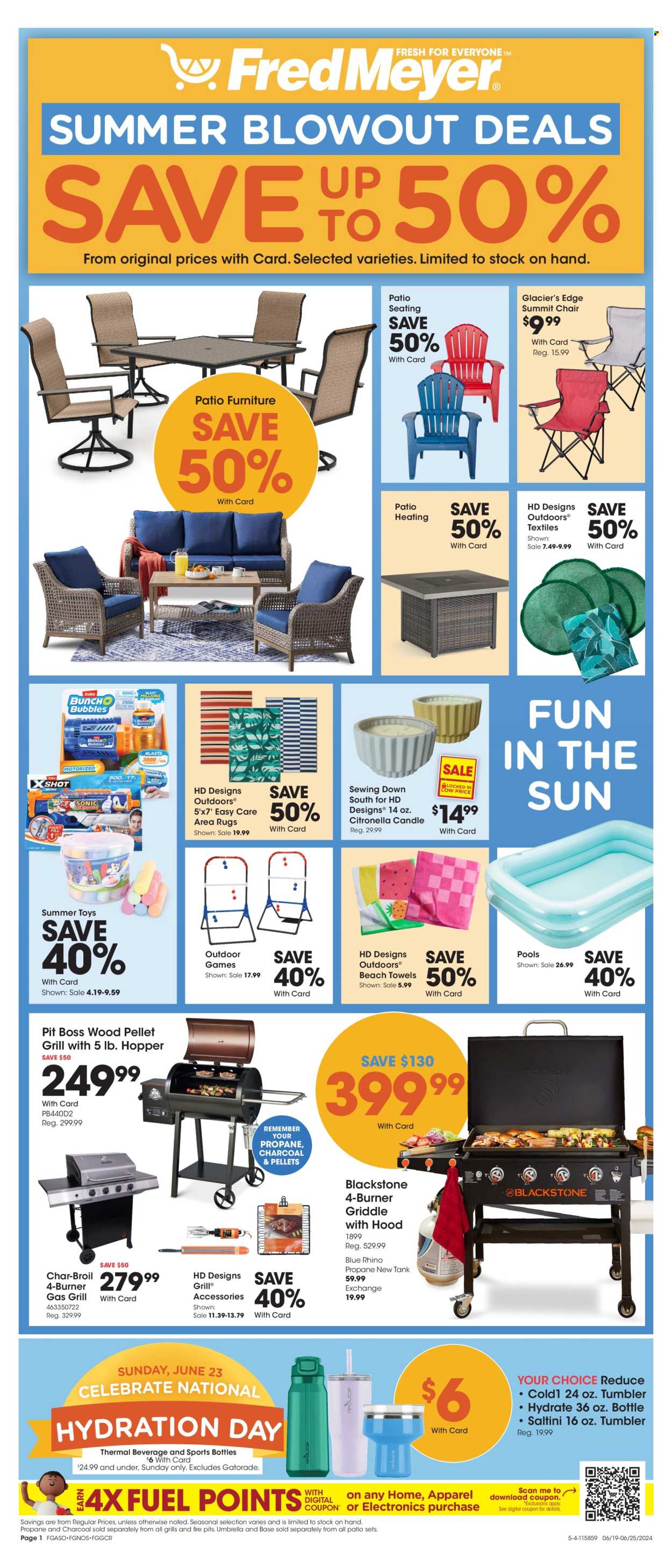 Fred Meyer ad - 06/19/2024 - 06/25/2024. Page 1