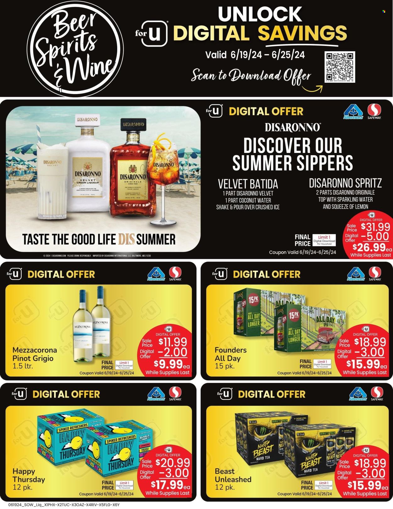 Safeway ad - 06/19/2024 - 06/25/2024. Page 4