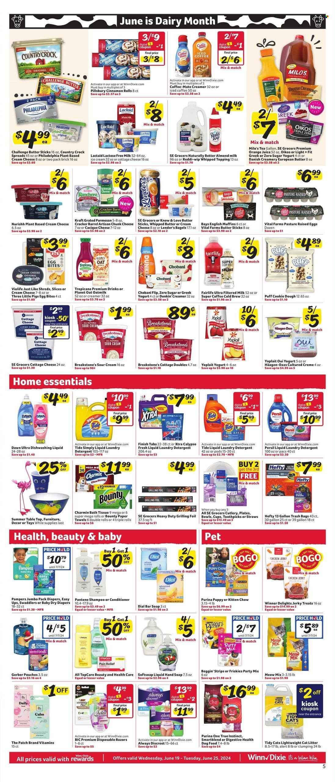 Winn Dixie ad - 06/19/2024 - 06/25/2024. Page 9