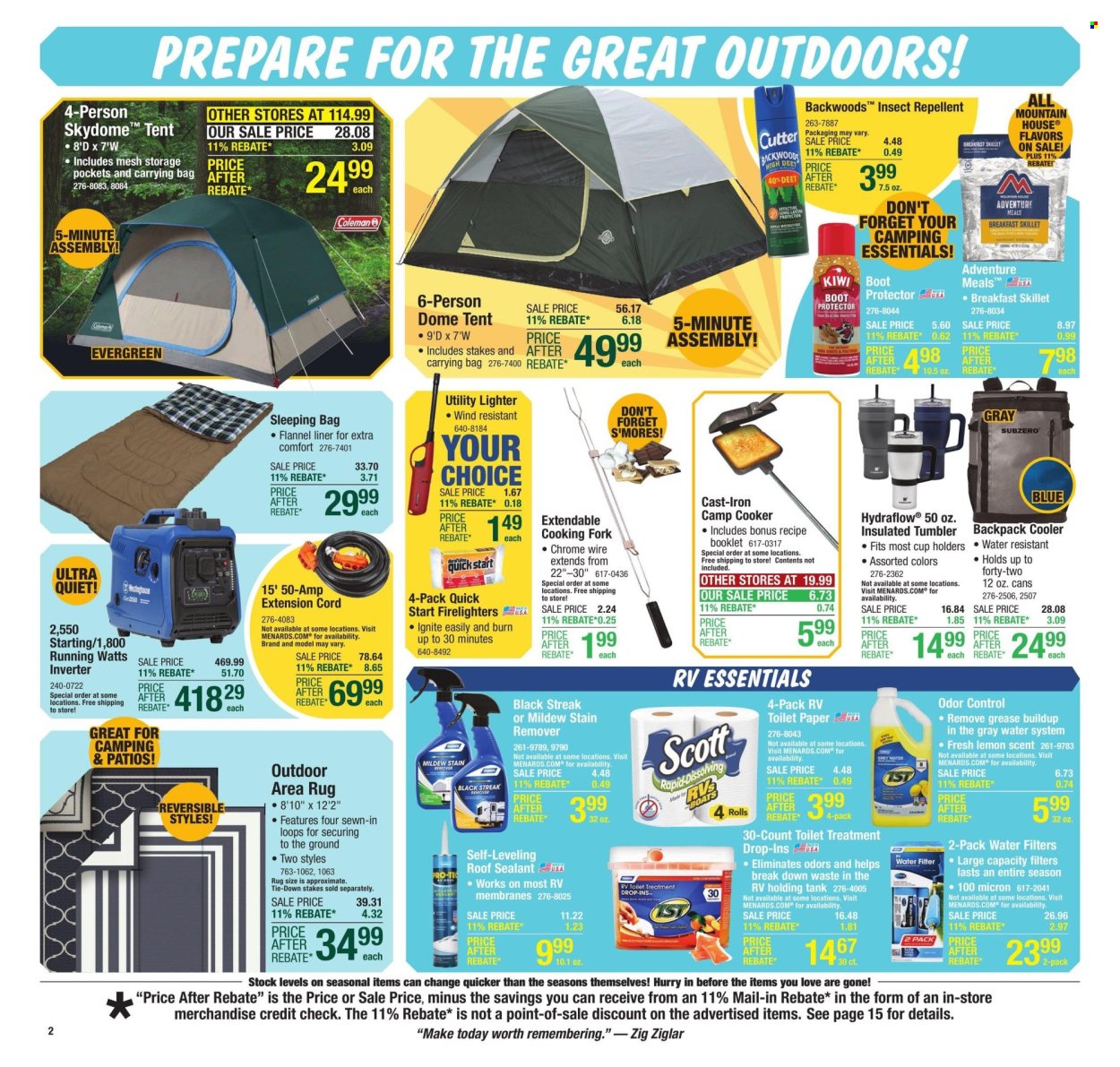 Menards ad - 06/20/2024 - 06/30/2024. Page 2