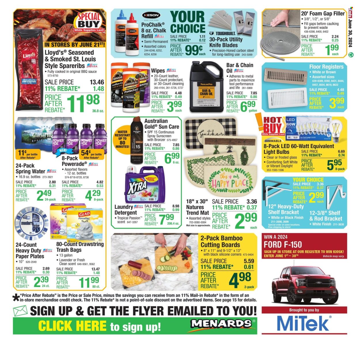 Menards ad - 06/20/2024 - 06/30/2024. Page 21