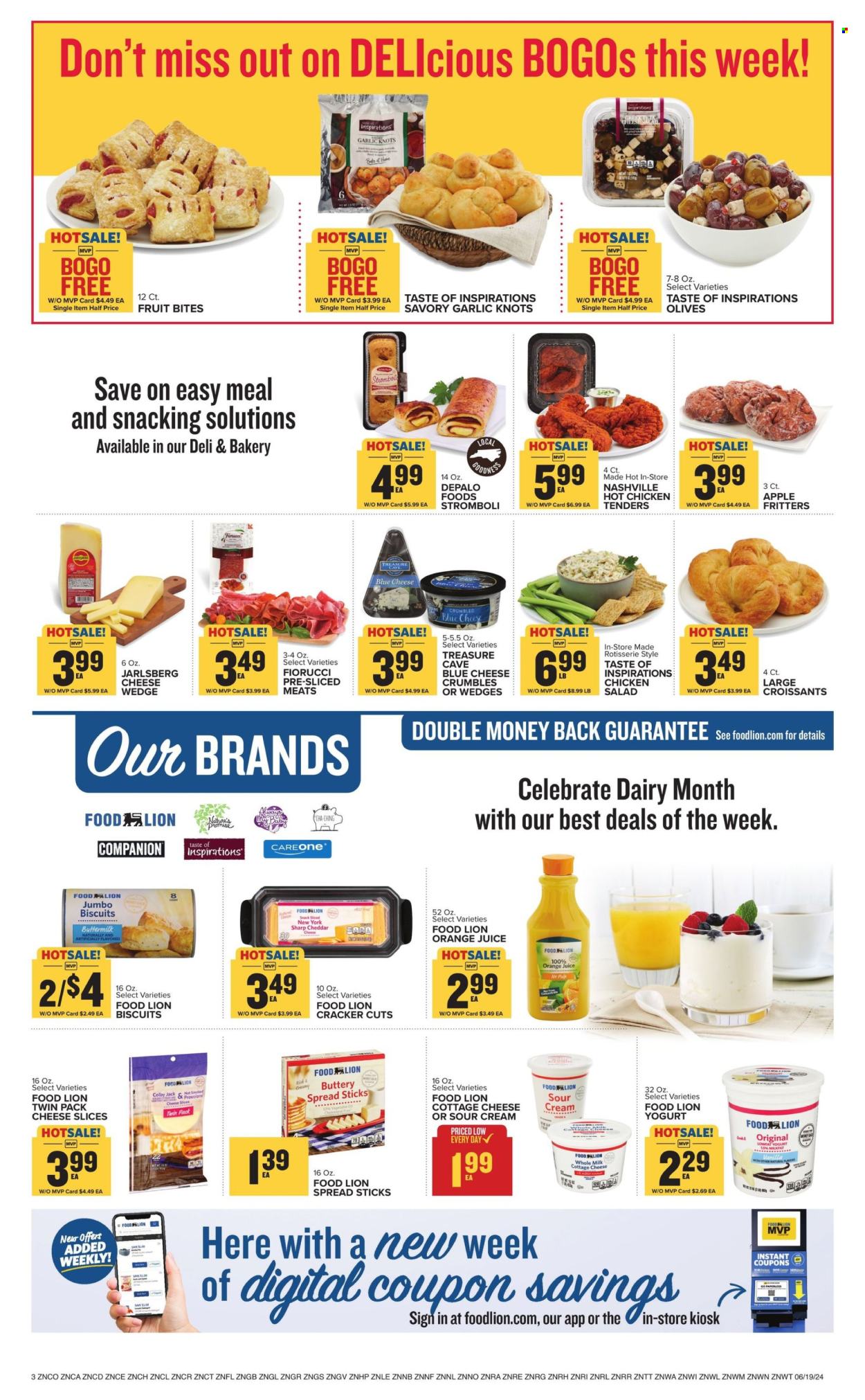 Food Lion ad - 06/19/2024 - 06/25/2024. Page 3