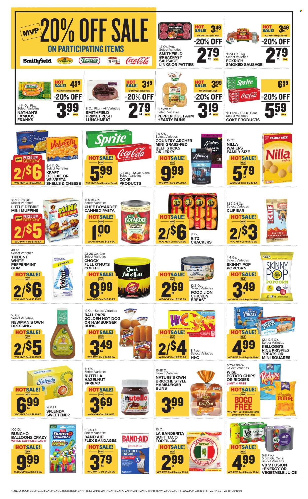 Food Lion ad - 06/19/2024 - 06/25/2024. Page 4